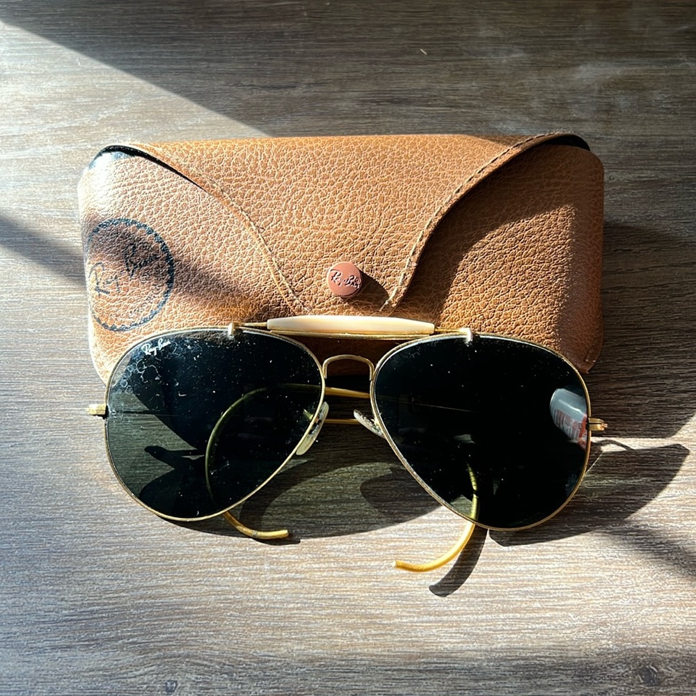 Vintage ray ban outdoorsman aviators(large size)